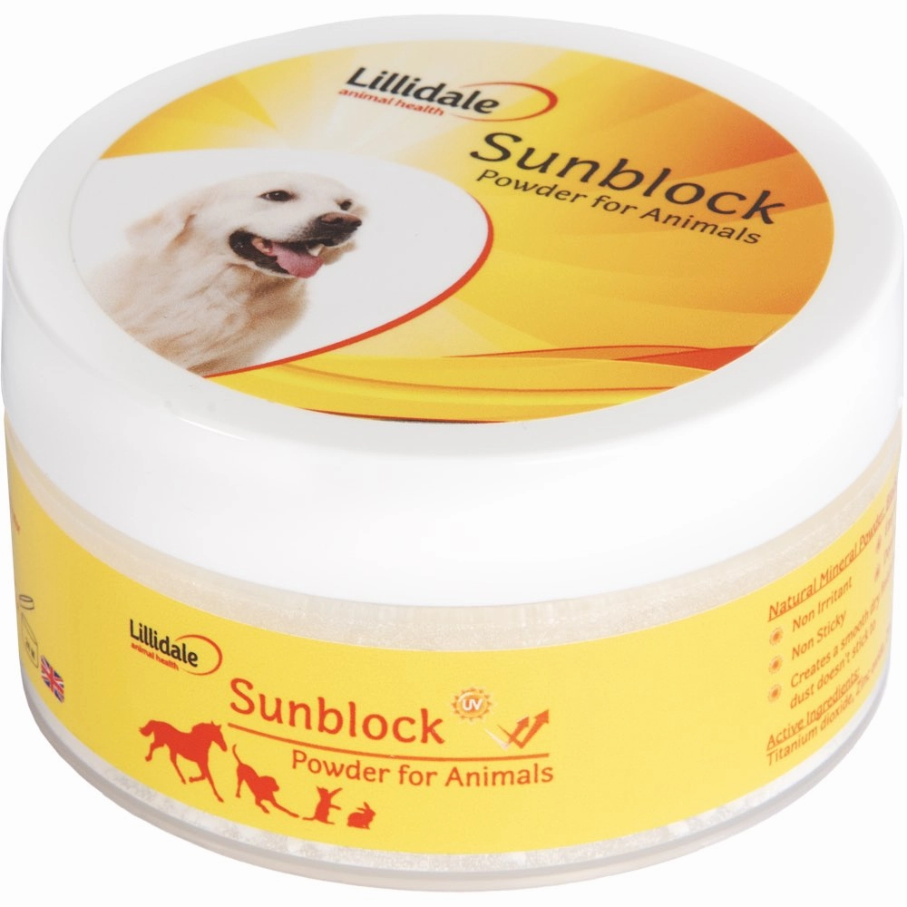 Lillidale Sunblock Powder For Cats, Dogs & Other Animals 35g small pet habitat,pet cage accessories,small animal home