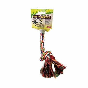 Living World Knot-A-Rope Multi-Coloured Cotton Perch 16mm x L20cm (81360) bird nesting box,bird cage accessories,bird habitat