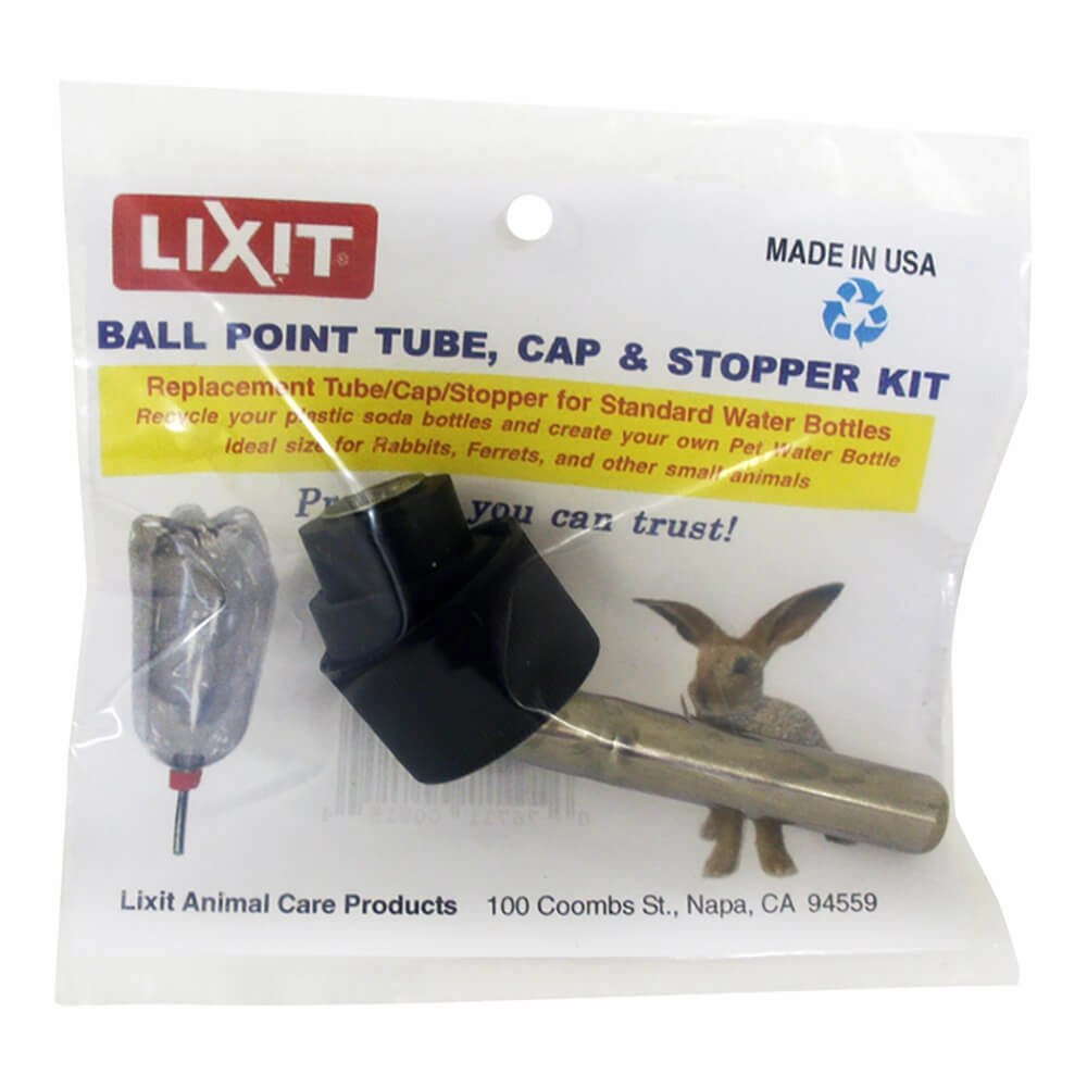 Lixit Ball Point Tube, Cap and Stopper Kit soft chew treat,chewy dog snacks,tender bites for dogs