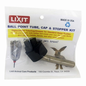 Lixit Ball Point Tube, Cap and Stopper Kit soft chew treat,chewy dog snacks,tender bites for dogs