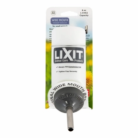 Lixit Plastic Wide Mouth Bottle organic dog treat,hypoallergenic dog snack,specialty pet treat