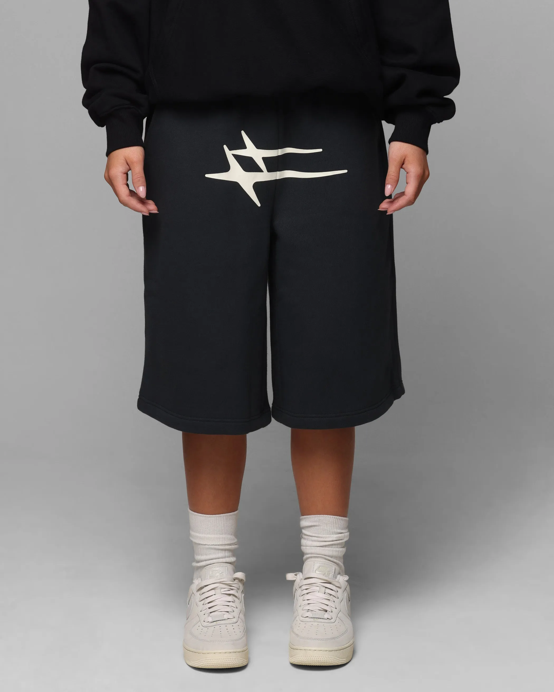 Loiter Hybrid Premium Shorts Charcoal