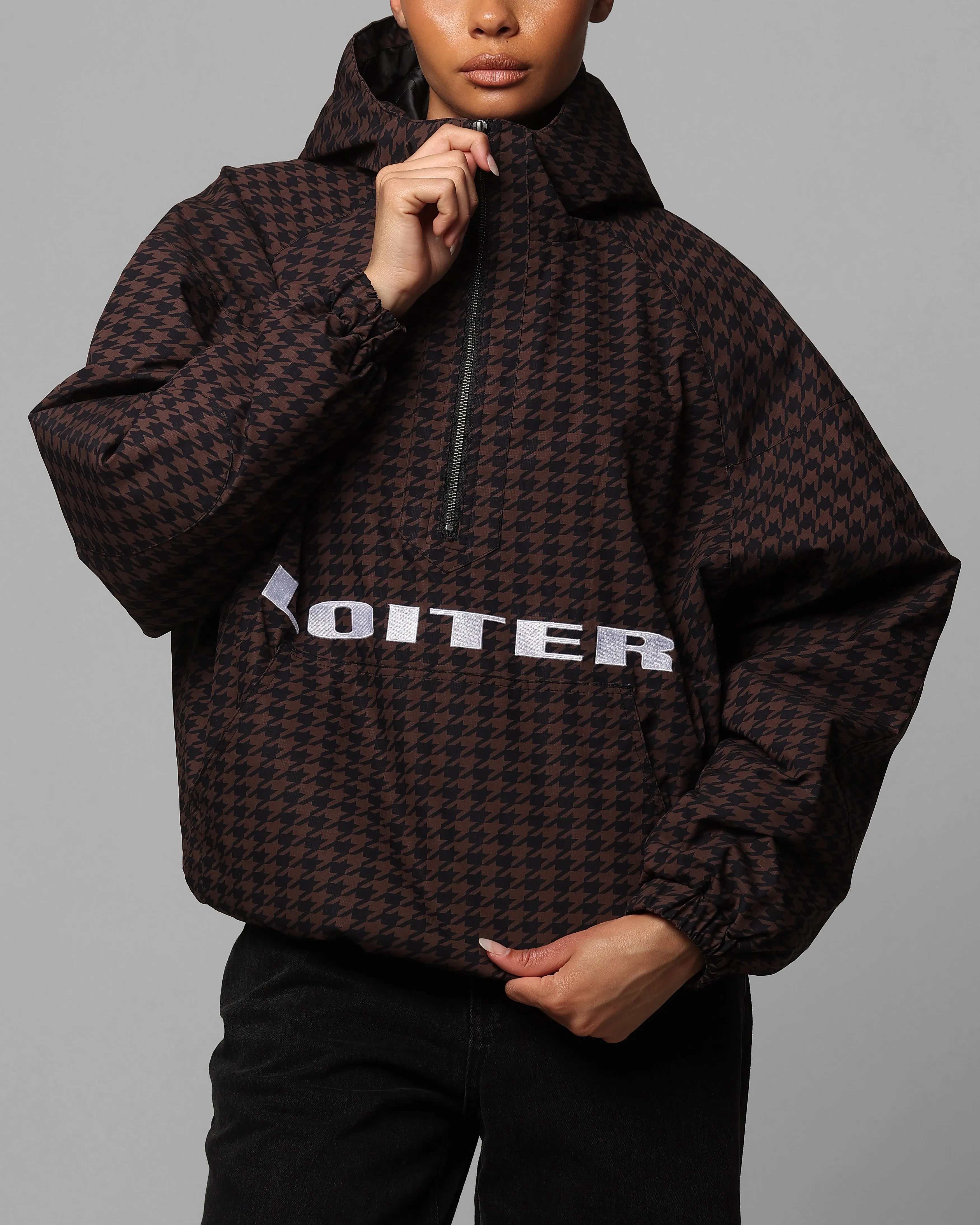Loiter Tailgate Jacket Brown/Black