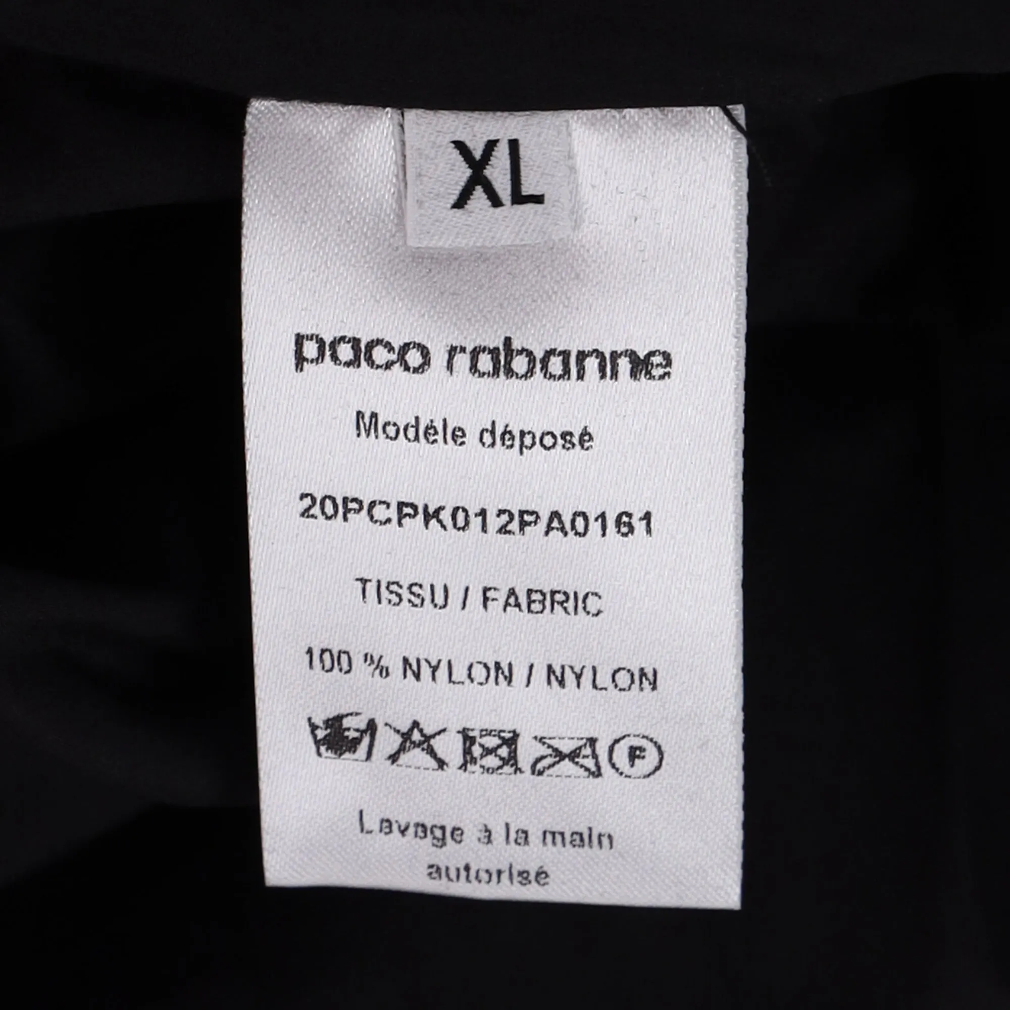 Long black parka
