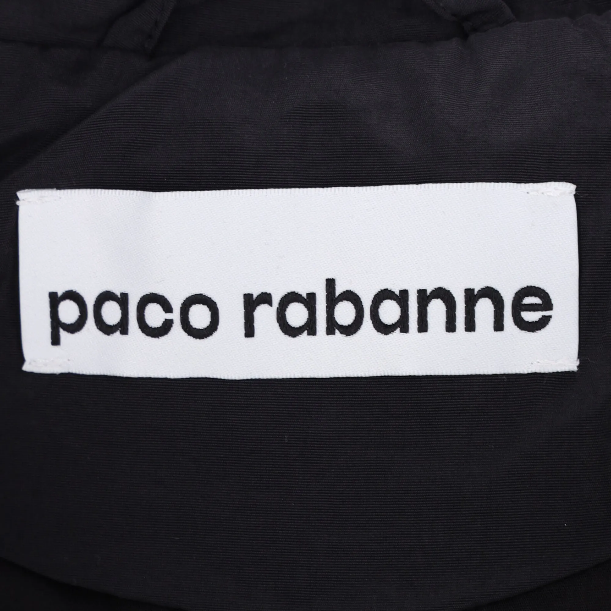 Long black parka