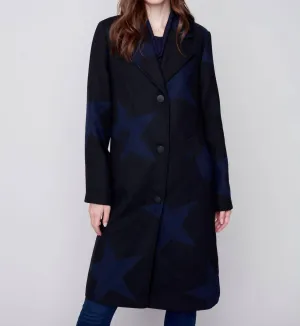 Long Coat In Navy