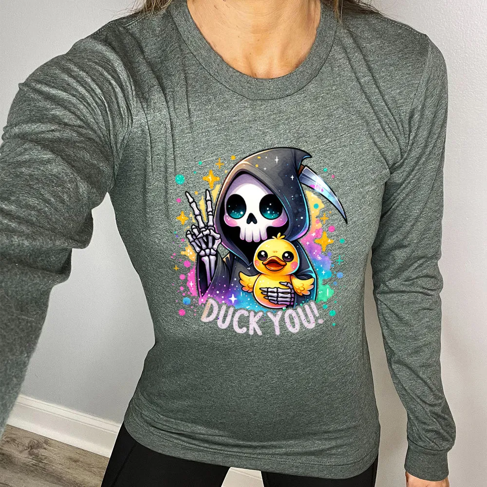 Long Sleeve Tee | Duck You