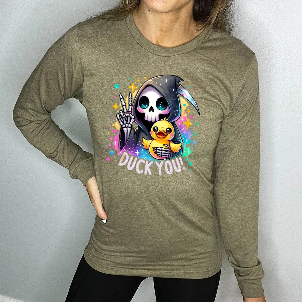 Long Sleeve Tee | Duck You
