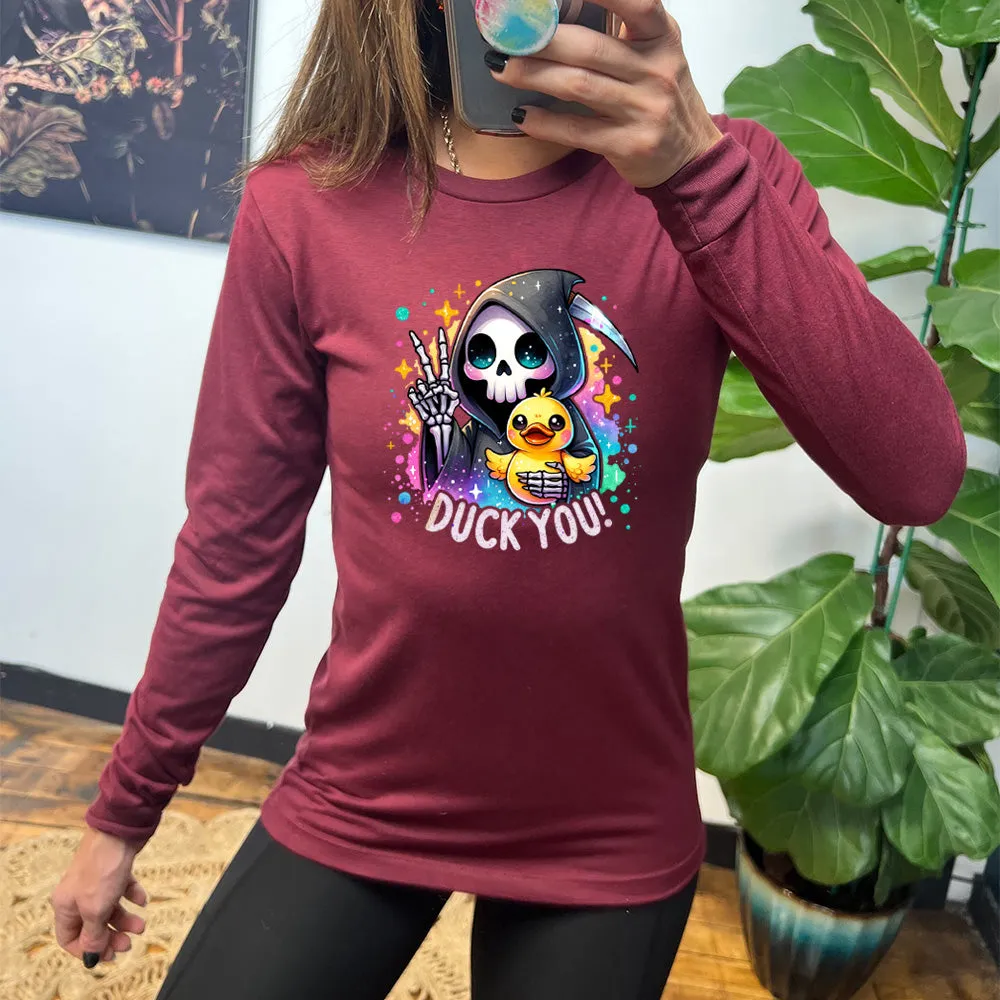 Long Sleeve Tee | Duck You