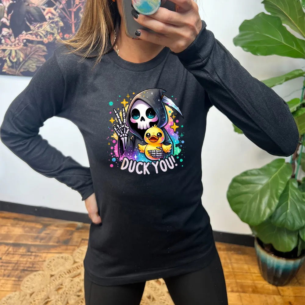 Long Sleeve Tee | Duck You