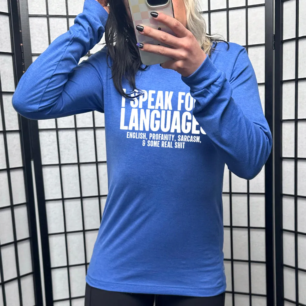 Long Sleeve Tee | I Speak 4 Languages