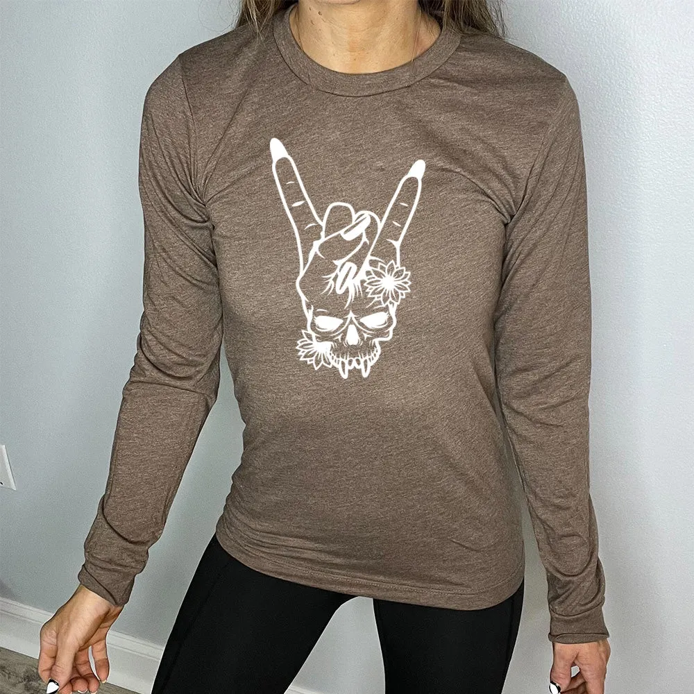 Long Sleeve Tee | Skull Rocker Hand