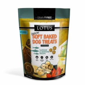 Lotus Soft Baked Dog Treats - Sardine & Herring Recipe 10oz Bag barn supply,horse stable organizer,poultry waterer