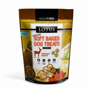 Lotus Soft Baked Dog Treats - Venison Recipe 10oz Bag barn supply,horse stable organizer,poultry waterer