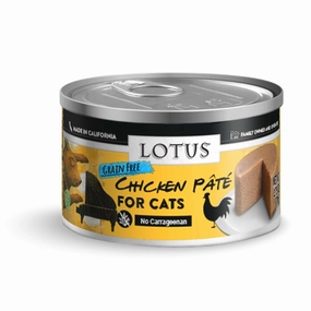 Lotus Wet Cat Food Grain-Free Pt Chicken grain free wet cat food,senior cat wet food,cat pt