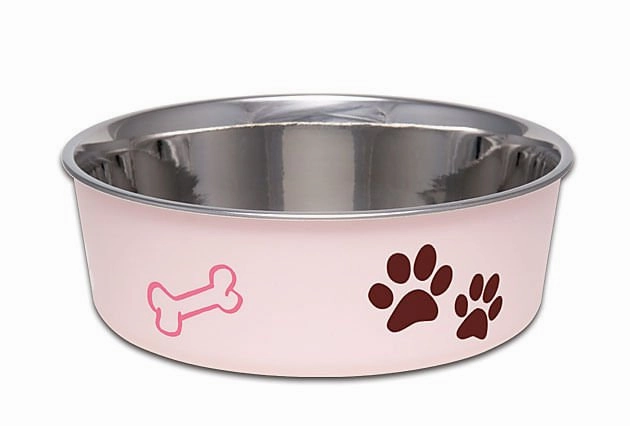 Loving Pets Bella Dog Bowls, Stainless Steel cat food bowl,cat feeder,elevated cat dish