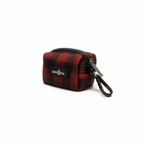 Lucy&Co Dog Poop Bag Holder: The Holly Jolly dog business cards,pet business supplies,doggie storefront