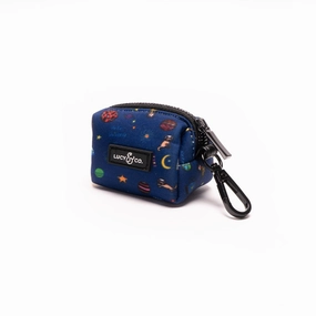 Lucy&Co Dog Poop Bag Holder: The Space Doodle dog business cards,pet business supplies,doggie storefront