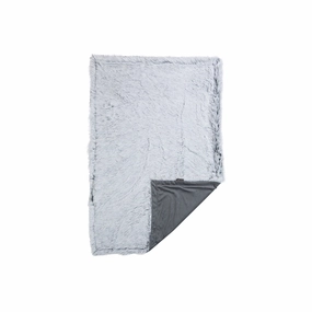 Lulu & Boo Minky Blanket Grey dog mattress,dog blanket,dog couch