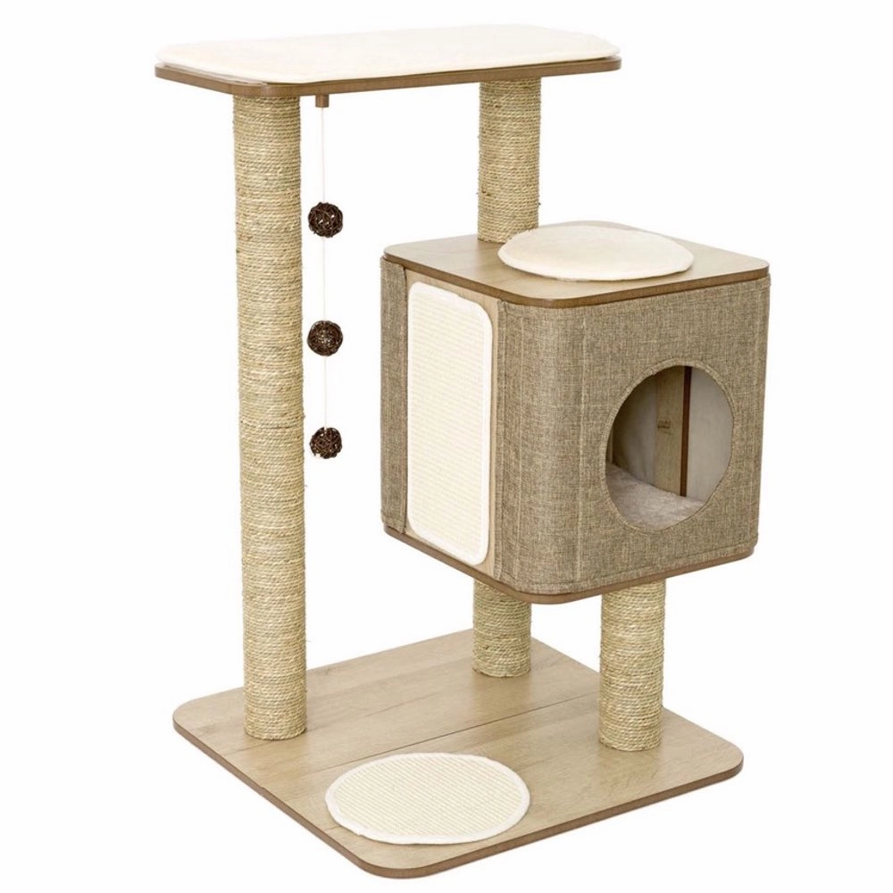 Lulus World Lu-Cubox Base Cat Tree cat scratching post,cat scratch pad,cat furniture scratcher