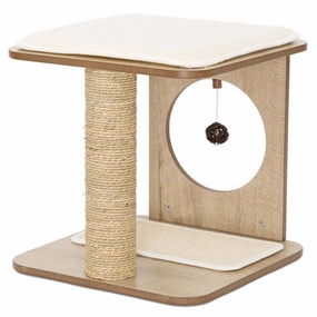 Lulus World Lu-Play Stool Cat Tree cat scratching post,cat scratch pad,cat furniture scratcher