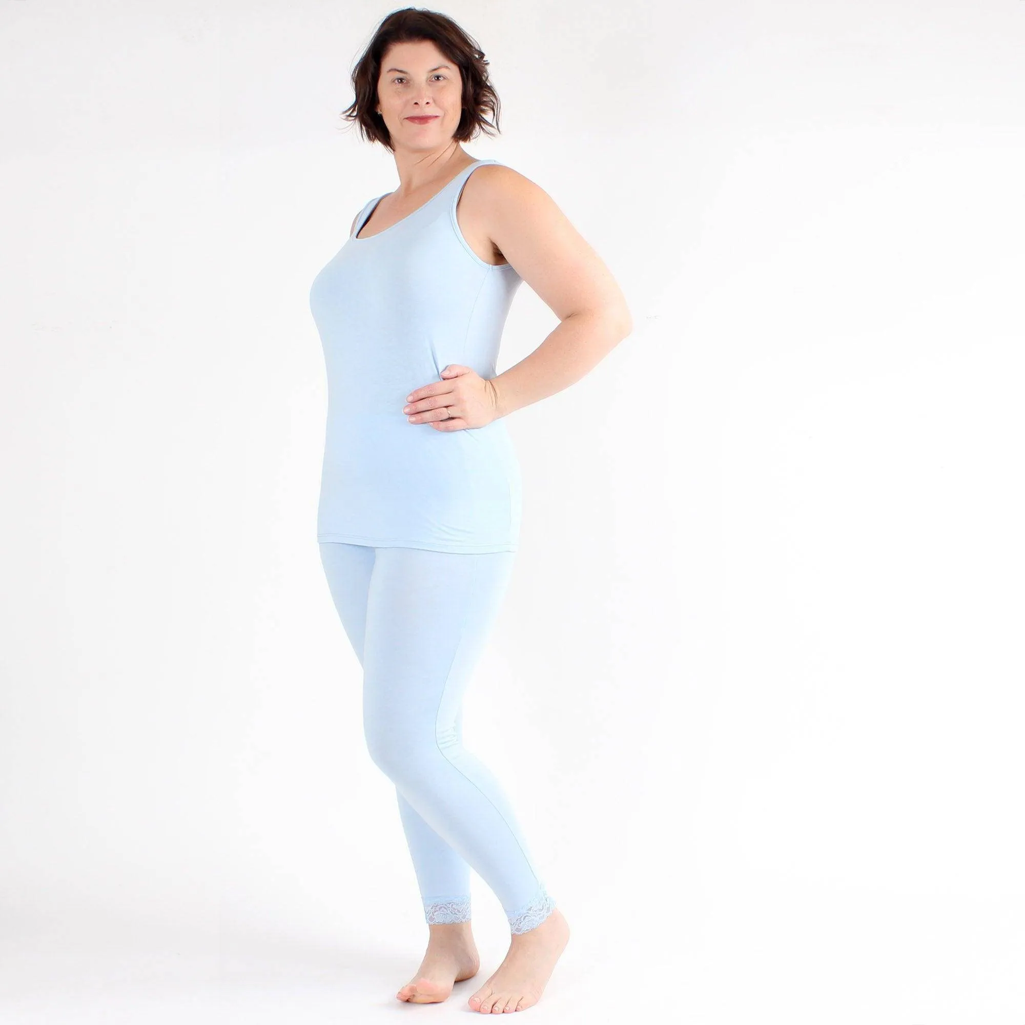 Lux Cotton Long Underwear Legging 28"