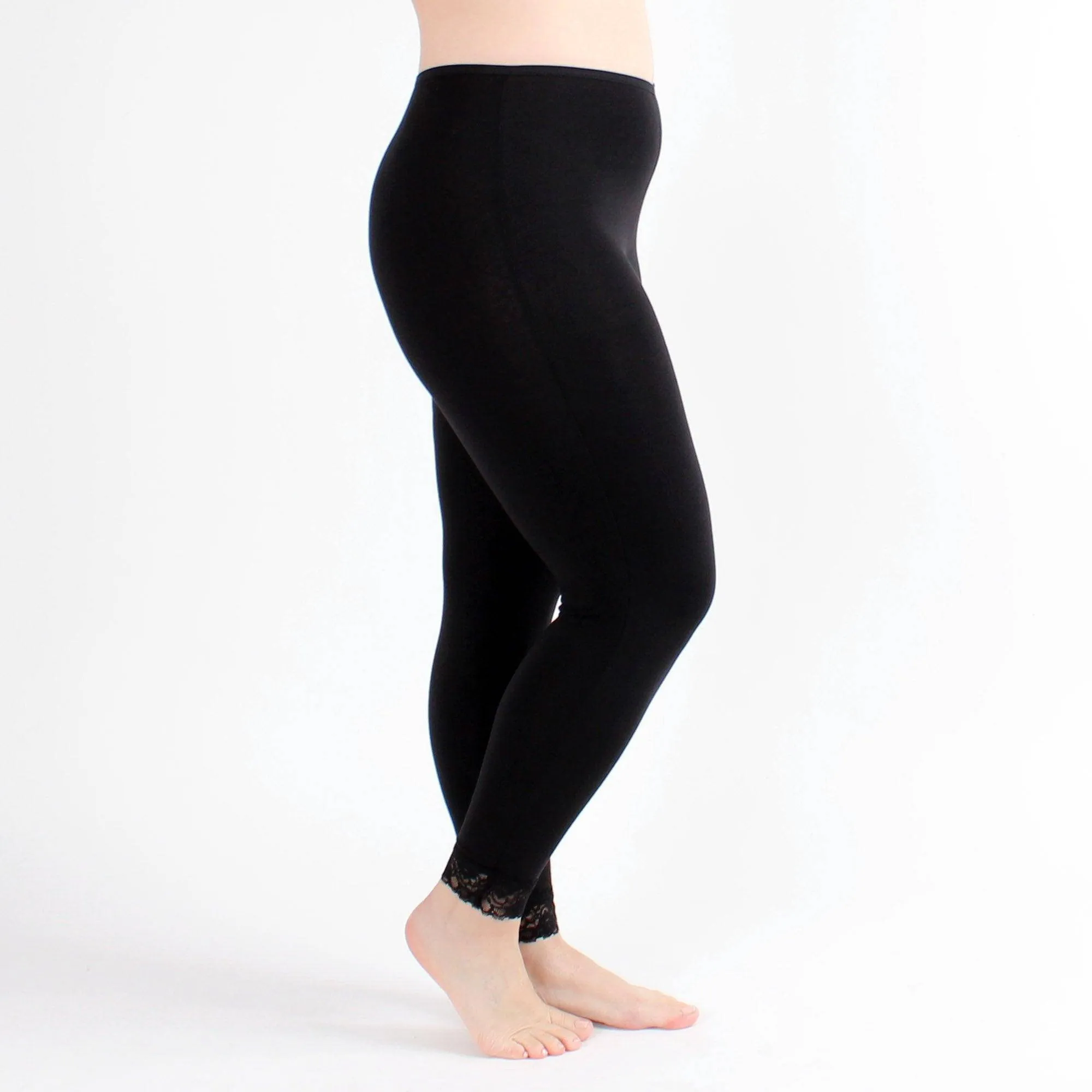 Lux Cotton Long Underwear Legging 28"