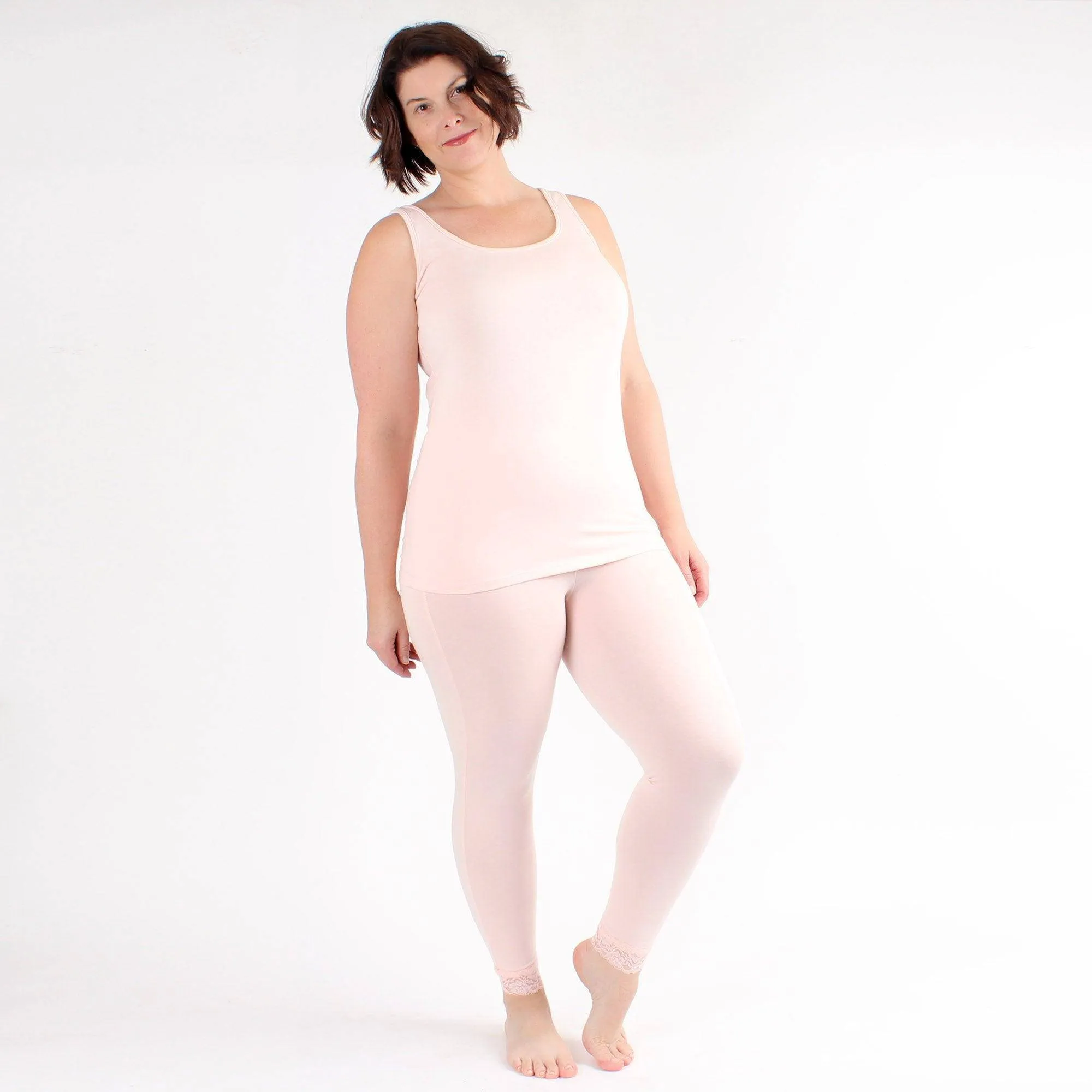 Lux Cotton Long Underwear Legging 28"