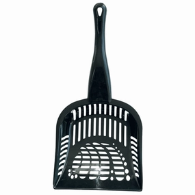 M Pets Litter Scoop for Cats (Black) litter scoop,cat waste bags,poop disposal system
