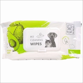 M Pets Pets Cleaning Wipes for Dogs and Cats (Avacado) litter scoop,cat waste bags,poop disposal system