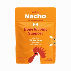 Made By Nacho Bone & Joint Support Cage-Free Chicken Puree Meal Topper With Bone Broth cat supplies,cat essentials,cat accessories