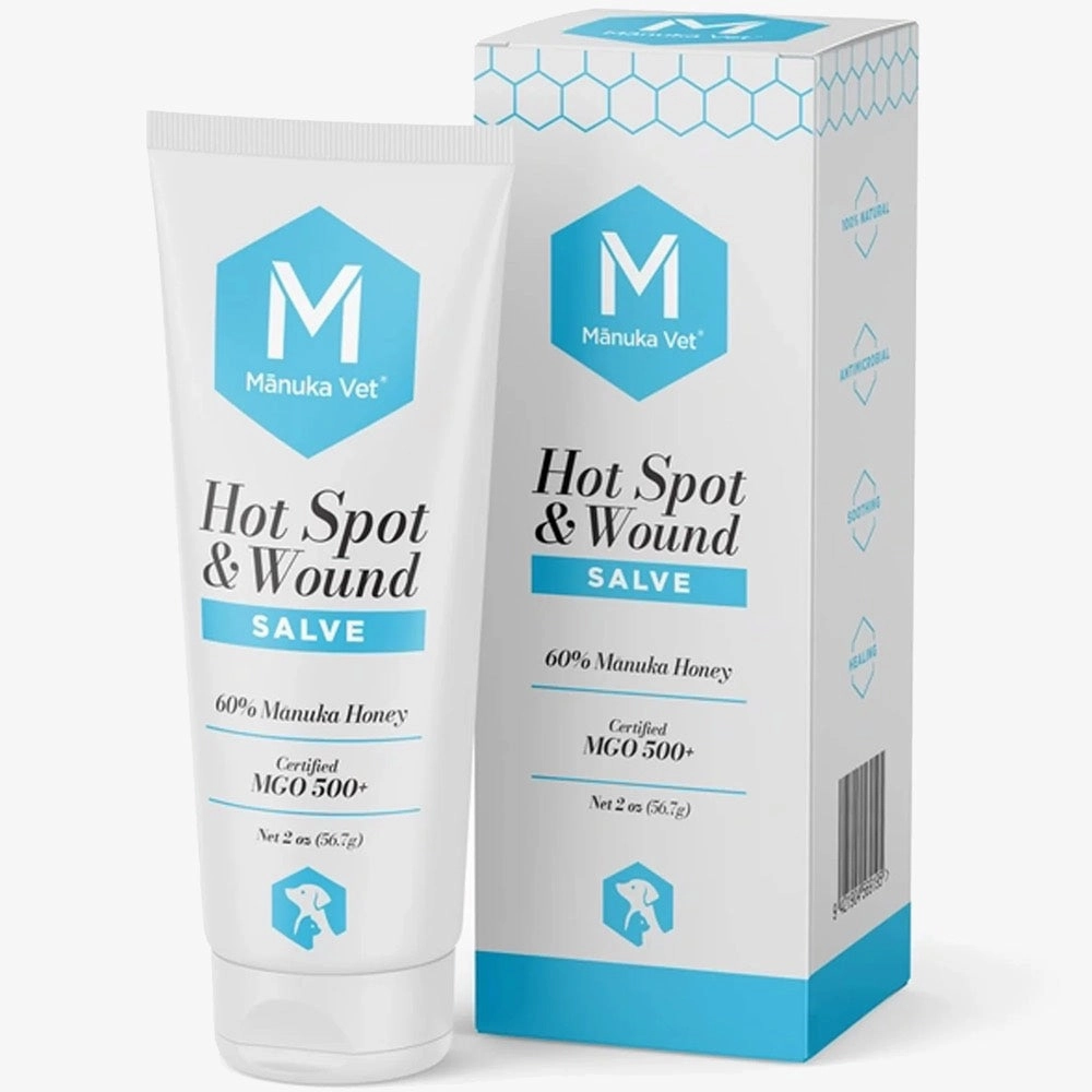 Manuka Vet Hot Spot & Wound Salve 2oz small pet habitat,pet cage accessories,small animal home