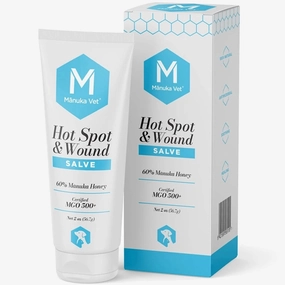 Manuka Vet Hot Spot & Wound Salve 2oz small pet habitat,pet cage accessories,small animal home