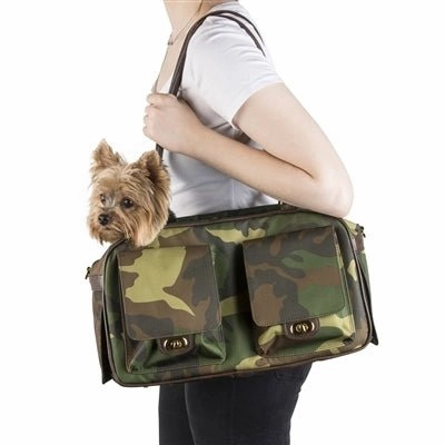 Marlee - Camo dog travel crate,airline approved dog carrier,dog transport bag