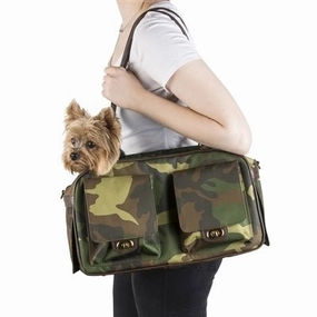 Marlee - Camo dog travel crate,airline approved dog carrier,dog transport bag