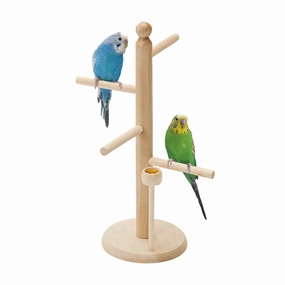 Marukan 4 Perch Tower for Birds (MB23) bird nesting box,bird cage accessories,bird habitat