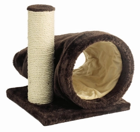 Marukan Brisky Tunnel Cat Scratcher cat scratching post,cat scratch pad,cat furniture scratcher