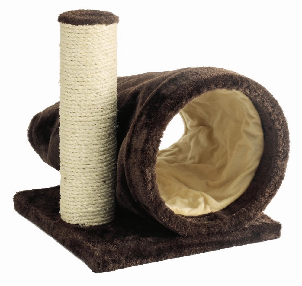 Marukan Brisky Tunnel Cat Scratcher cat scratching post,cat scratch pad,cat furniture scratcher