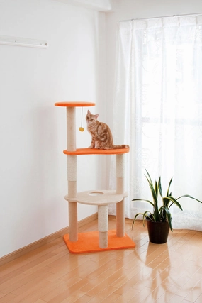 Marukan Cat Friend Tower Large cat scratching post,cat scratch pad,cat furniture scratcher