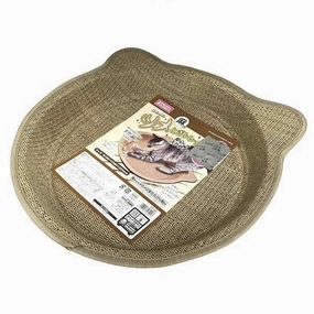 Marukan Cat Shape Hemp Scratching Tray For Cats cat scratching post,cat scratch pad,cat furniture scratcher