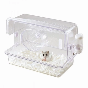 Marukan Clean & Clear Cage 370 For Hamster rabbit habitat,small animal tunnel,bunny supplies