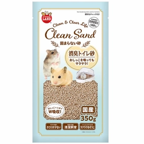 Marukan Clean Sand Non-Hardening Toilet Sand For Hamsters 350g rabbit habitat,small animal tunnel,bunny supplies