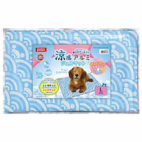 Marukan Cool Feeling Aluminium Gel Mat for Dogs (Large) orthopedic dog bed,large dog bed,washable dog bed