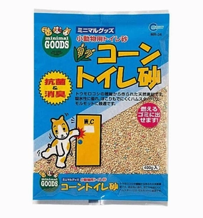Marukan Corncob Toilet Sand 400g rabbit habitat,small animal tunnel,bunny supplies