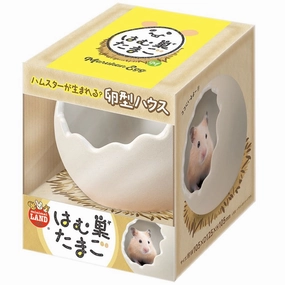 Marukan Egg Shape House For Hamsters (M) rabbit habitat,small animal tunnel,bunny supplies