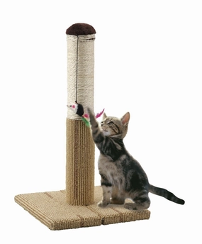 Marukan Foldable Scratch Tower For Cats cat scratching post,cat scratch pad,cat furniture scratcher
