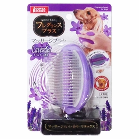 Marukan Lavender Scented Massaging Dog Brush pet grooming brush,pet comb,detangling brush for pets