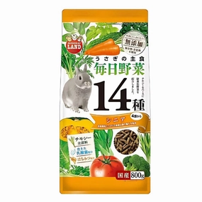 Marukan Main Food 14 Veggies Senior Rabbit Food 800g parrot cage,small bird perch,exotic pet bird