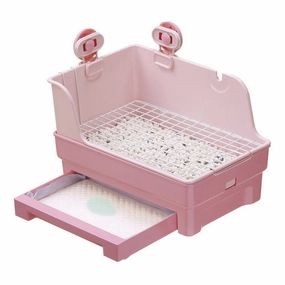 Marukan New Style Toilet With Drawer rabbit habitat,small animal tunnel,bunny supplies