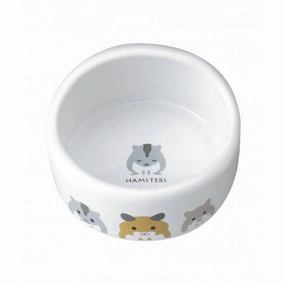 Marukan Porcelain Hamster Bowl with Hood rabbit habitat,small animal tunnel,bunny supplies